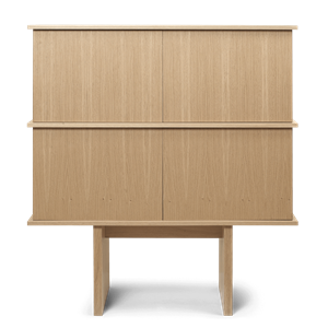 Ferm Living Stilt Credenza Doppia in Rovere Naturale