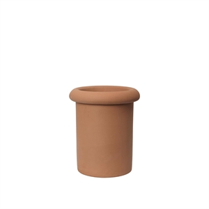 Ferm Living Rollo Vaso per piante H36 Terracotta