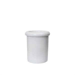 Ferm Living Rollo Vaso per piante H36 Bianco