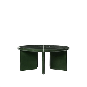 Ferm Living x Utzon Can Lis Deya Tavolino Ø80 Verde scuro