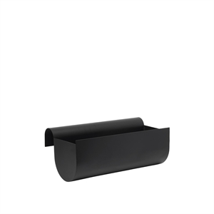 Ferm Living Uma Balcony Planter Medio Nero