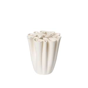 Ferm Living Dedali Vaso H18 Bianco Sporco