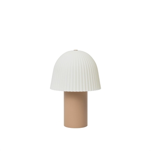 Lampada Portatile Ferm Living Frill Rosa/ Bianco