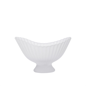 Centrotavola fontana Ferm Living in vetro Satinato