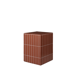Tavolino laterale Pillar Ferm Living, Marrone