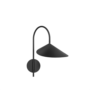 Applique girevole Arum Ferm Living, Cablato , Nero