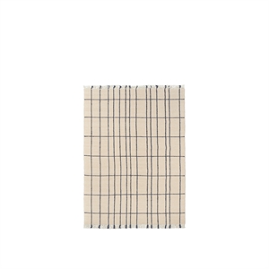 Tappeto Ferm Living Sen 140x200 Pergamena/Indaco