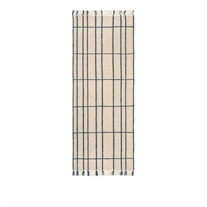Tappeto Ferm Living Sen 80x200 Pergamena/Indaco