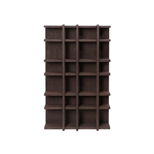 Ferm Living Tilem Shelf 4x6 Rovere tinto scuro