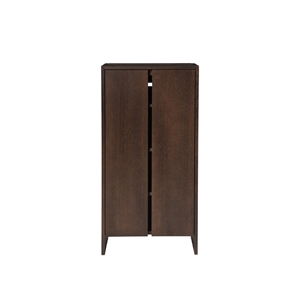 Ferm Living Parcel Hall Cabinet H110 Rovere tinto scuro