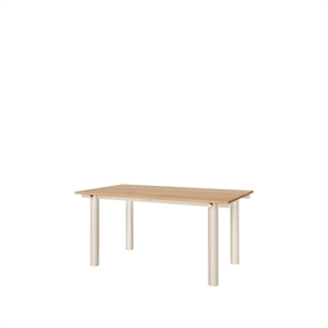 Tavolo da pranzo Ferm Living Atura 160x90 Cashmere chiaro/Impiallacciatura di rovere