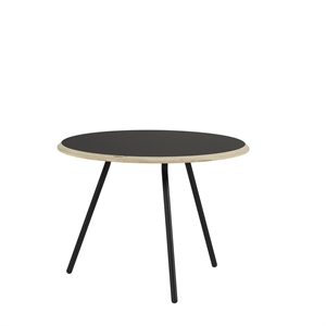 Tavolino Woud Soround Laminato Nero Ø60 H44,5