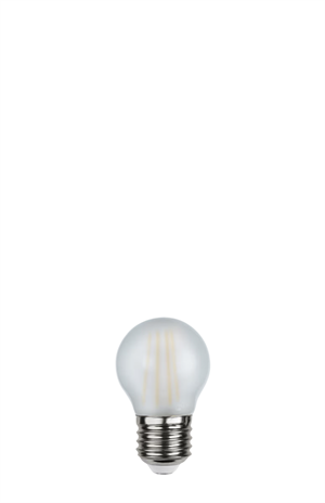 Lampadina A Filamento LED Globe Lighting E27 4W Satinato