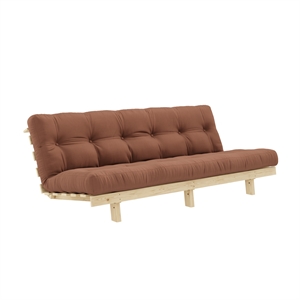 Divano Letto Karup Lean 130x190 Raw/759 Marrone Argilla