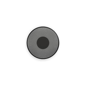 Applique Northern Glint Piccolo Nero