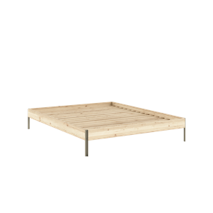 Struttura Letto Karup Design Core 160x200 Grezzo/verde Salvia