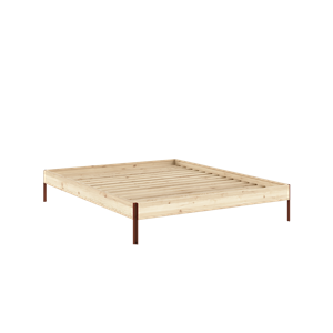 Struttura Letto Karup Design Core 160x200 Raw/Terra Red