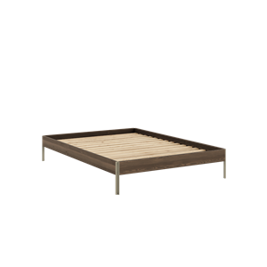 Struttura Letto Karup Design Core 140x200 Carob Brown/Sage Green