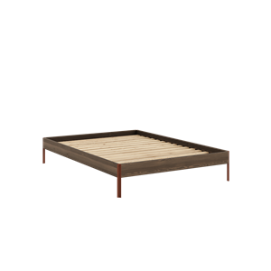 Struttura Letto Karup Design Core 140x200 Carob Brown/Terra Red