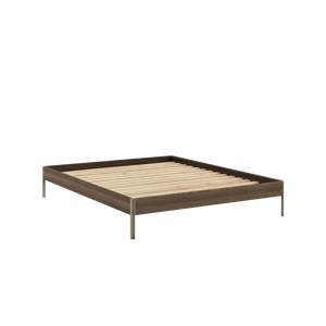 Struttura Letto Karup Design Core 160x200 Carob Brown/Sage Green
