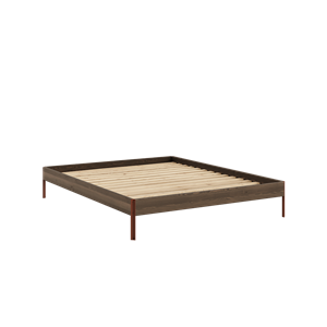 Struttura Letto Karup Design Core 160x200 Carob Brown/Terra Red