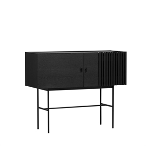 Credenza Woud Array Nero 120 cm