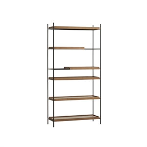 Configurazione Vassoio Woud 17 Sistema di Scaffalature Alto Noce