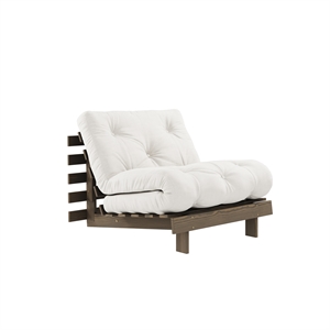 Divano Letto Karup Roots 90x200 Marrone Carrubo/701 Naturale