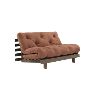 Divano Letto Karup Roots 140x200 Marrone Carruba/759 Marrone Argilla