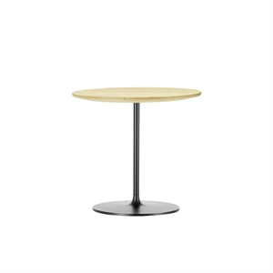 Vitra Tavolino Basso Occasionale Ø45 Quercia/Cioccolato