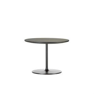 Vitra Tavolino Basso Occasionale Ø35 Noce/ Cioccolato