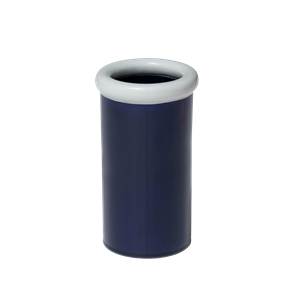 Vaso in Ceramica NINE ROD Blu Chiaro/ Blu Scuro