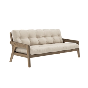 Divano Letto Karup Grab Marrone Carruba/747 Beige