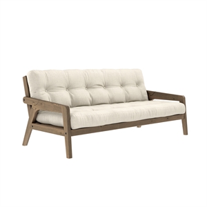 Divano Letto Karup Grab Marrone carruba/Lino 914