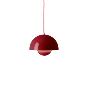 &Tradition Flowerpot VP1 Lampadario Rosso Vermiglio