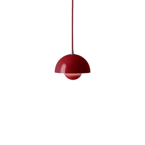 &Tradition Flowerpot VP10 Lampadario Rosso Vermiglio