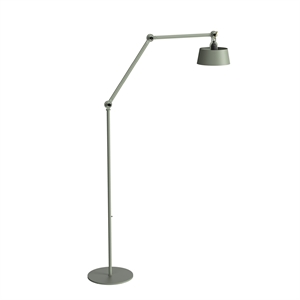 Lampada da Terra Tonone Bolt A 2 Bracci, Luce Verde Fluo