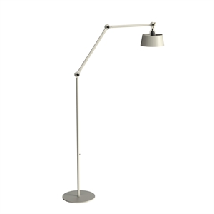 Lampada da Terra Tonone Bolt A 2 Bracci, Colore Grigio Cenere.