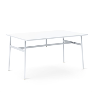 Tavolo Normann Copenhagen Union Bianco 140 X 90 cm