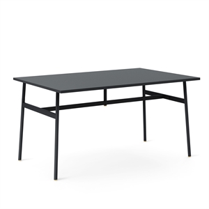 Tavolo Normann Copenhagen Union Nero 140 X 90 cm