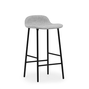 Normann Copenhagen Form Sgabello da Bar 65 cm Acciaio Nero /Synergy LDS16