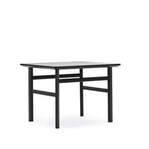 Normann Copenhagen Grow Tavolino Rovere Nero 50 X 60 cm