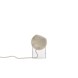 &Tradition Topan VP13 Lampada da tavolo Topan Lampada da terra VP14 Acrilico Trasparente/Grigio Beige