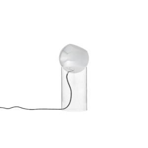 &Tradition Topan VP14 Lampada da Terra in Acrilico Trasparente/Cromo