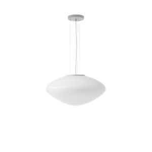 &Tradition Mist AP20 Lampadario Ø56 Bianco/Vetro Opale