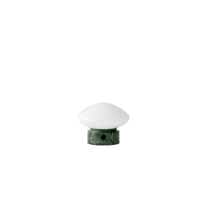 &Tradition Mist AP21 Lampada portatile Verde Guatemala/Vetro opalino