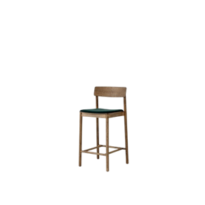 &Tradition Betty TK14 Sedia da Bar Rovere affumicato/Delicato