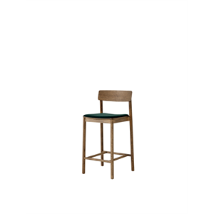 &Tradition Betty TK14 Sedia da Bar Rovere affumicato/Delicato