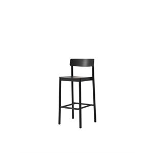 Sgabello da bar Betty TK16 &Tradition in frassino laccato nero