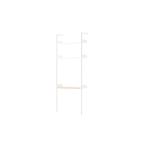 &Tradition Rombe Full Bay IF2 Scrivania Scaffale Rovere Laccato/Alabastro